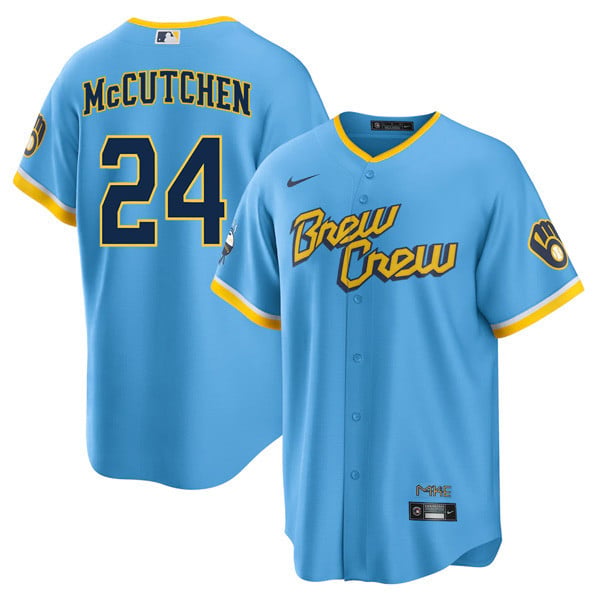 Men's Milwaukee Brewers City Connect Player Jersey Collection – All Stitched