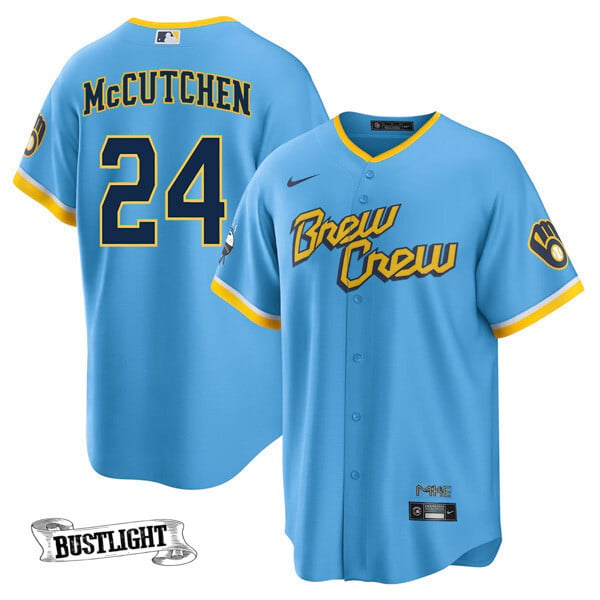Youth's Milwaukee Brewers City Connect Player Jersey Collection – All Stitched