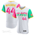 Youth's San Diego Padres White 2022 City Connect Player Jersey - All Stitched