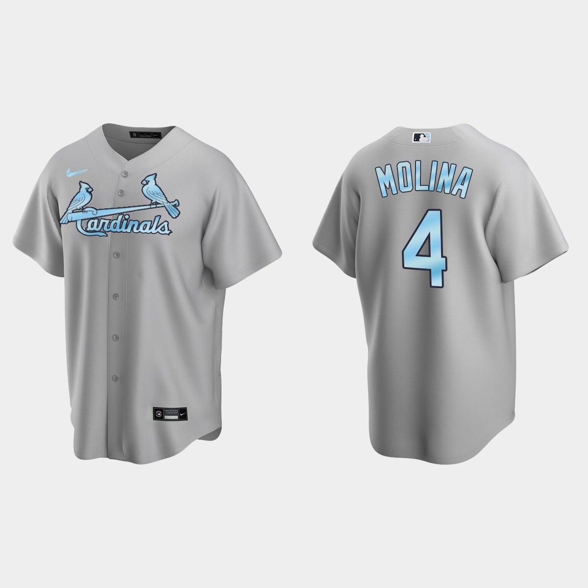St. Louis Cardinals 2022 Replica Jersey Gray - All Stitched