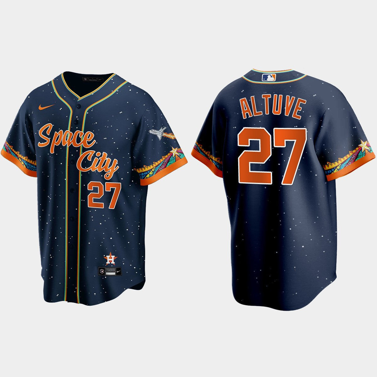 Men's Houston Astros City Connect Replica Jersey - Navy