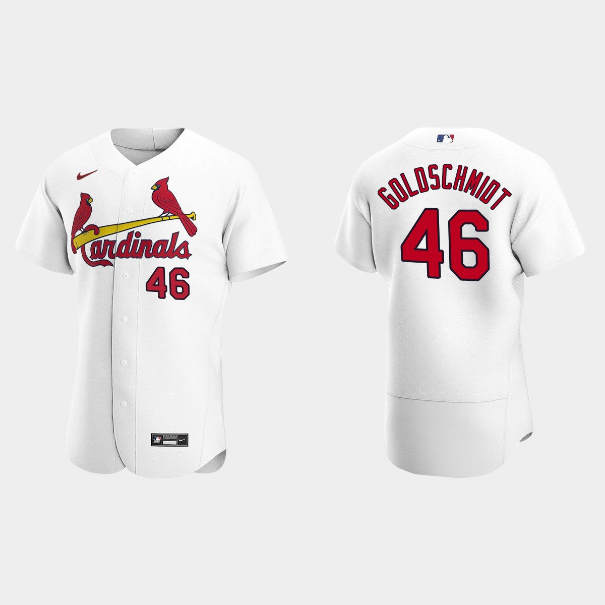 Men's St. Louis Cardinals Home Jersey - All Stitched