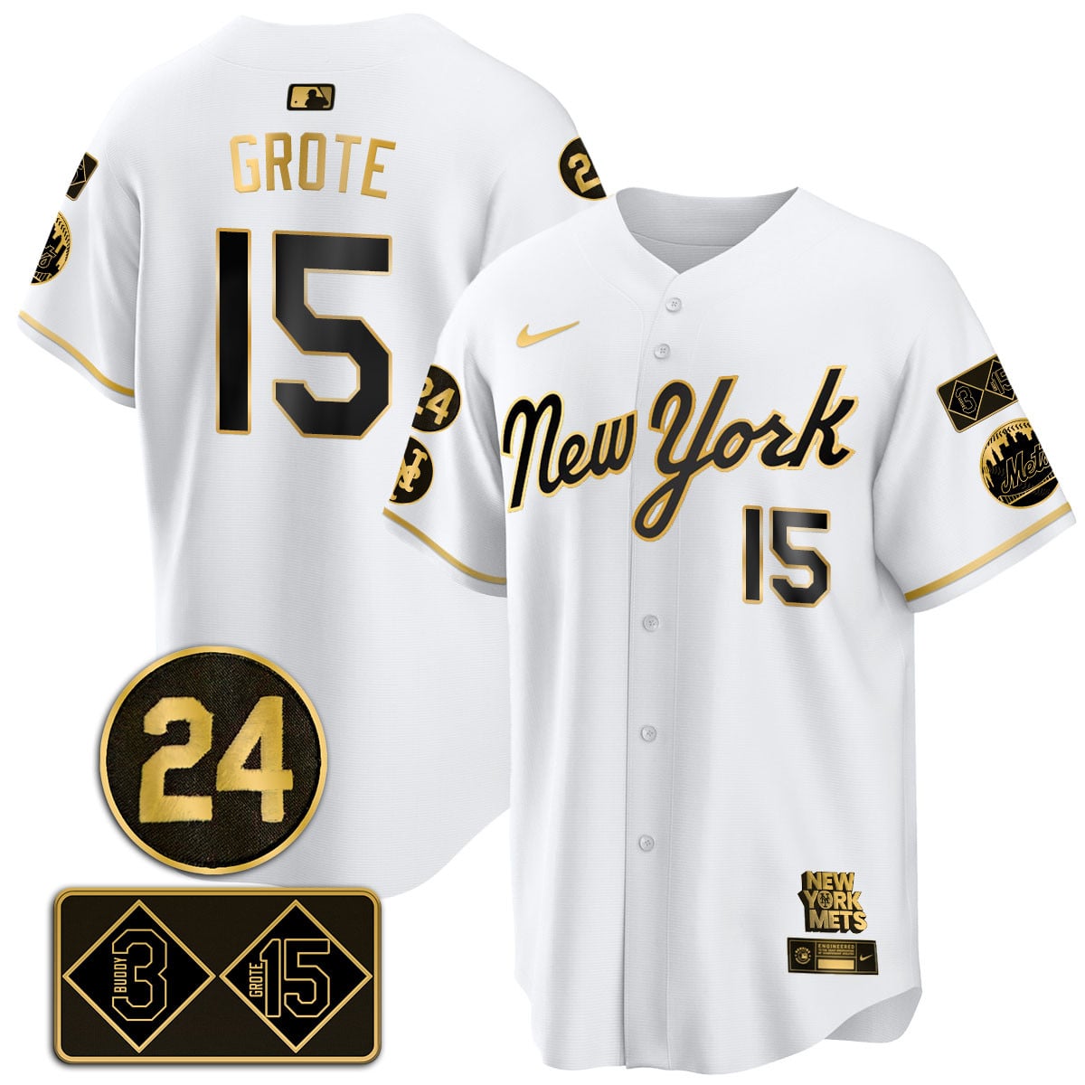 Men's Mets Memorial Player Limited Jersey - All Stitched