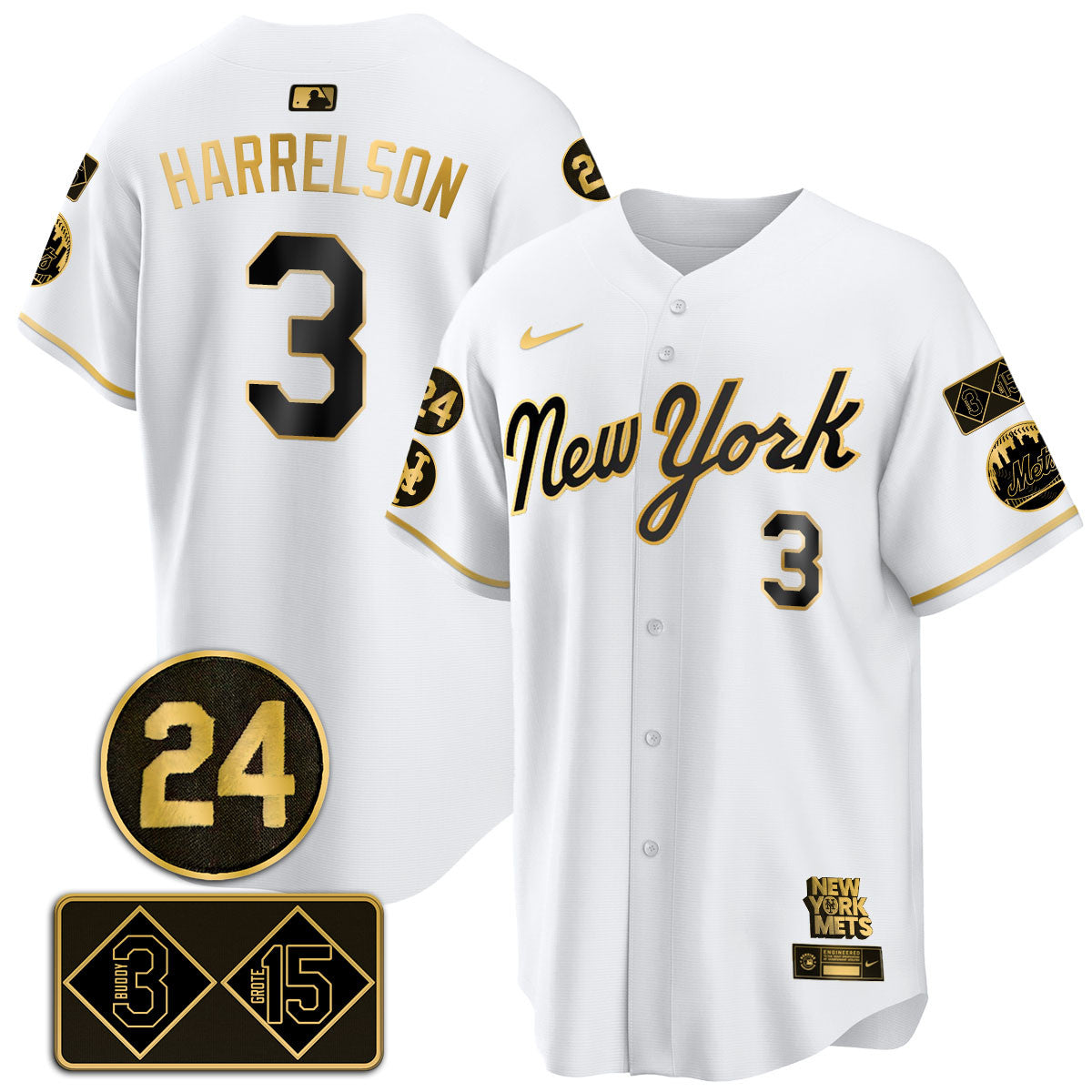 Men's Mets Memorial Player Limited Jersey - All Stitched