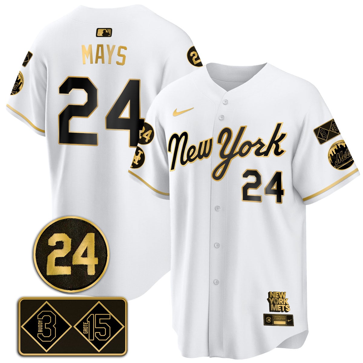 Men's Mets Memorial Player Limited Jersey - All Stitched