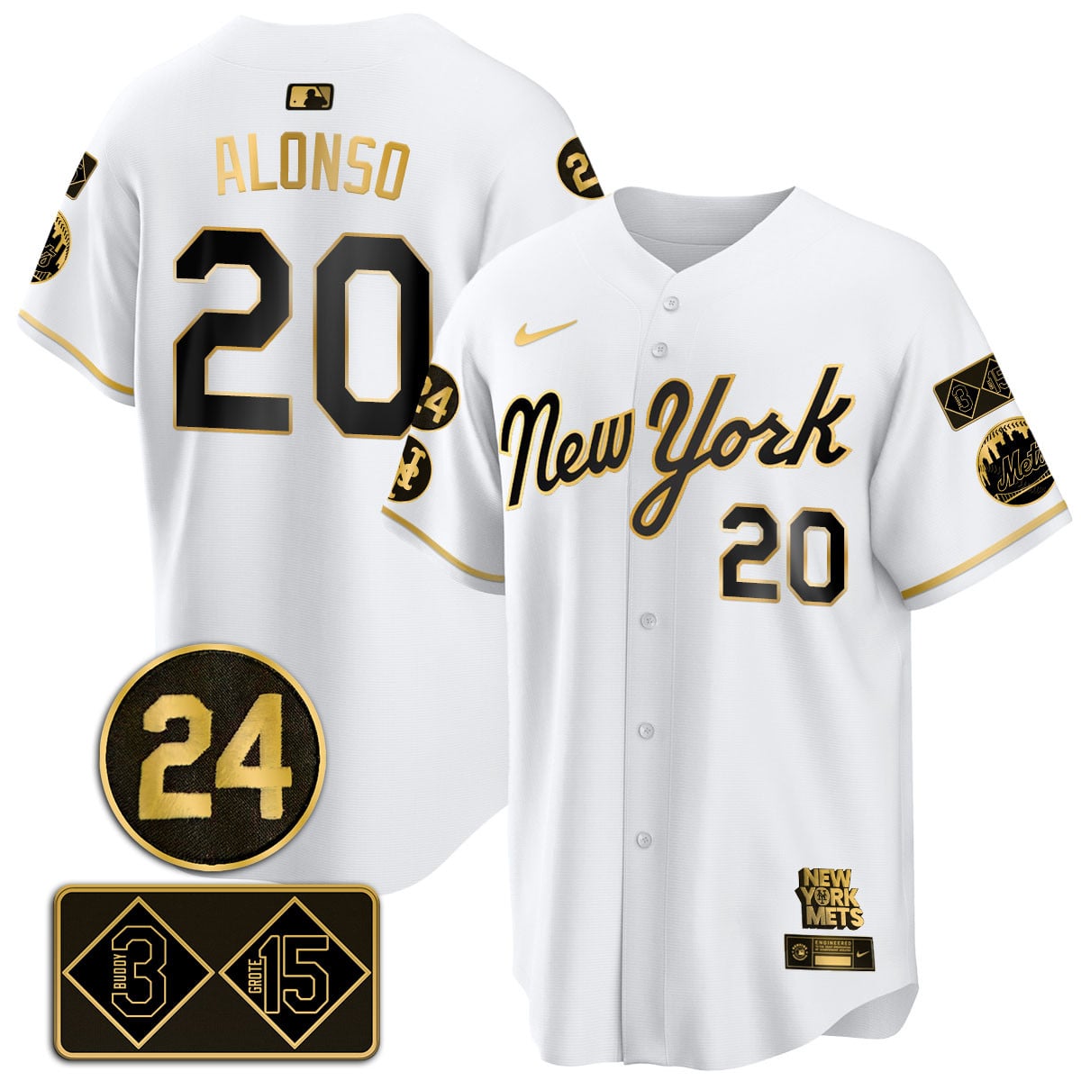 Men's Mets Memorial Player Limited Jersey - All Stitched