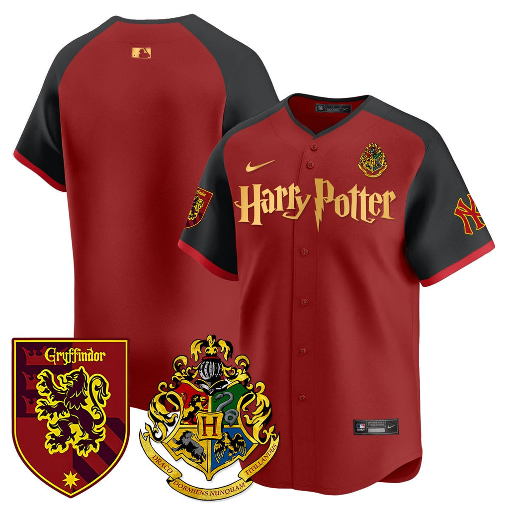 Men's Yankees Harry Potter 2024 Limited Jersey - All Stitched