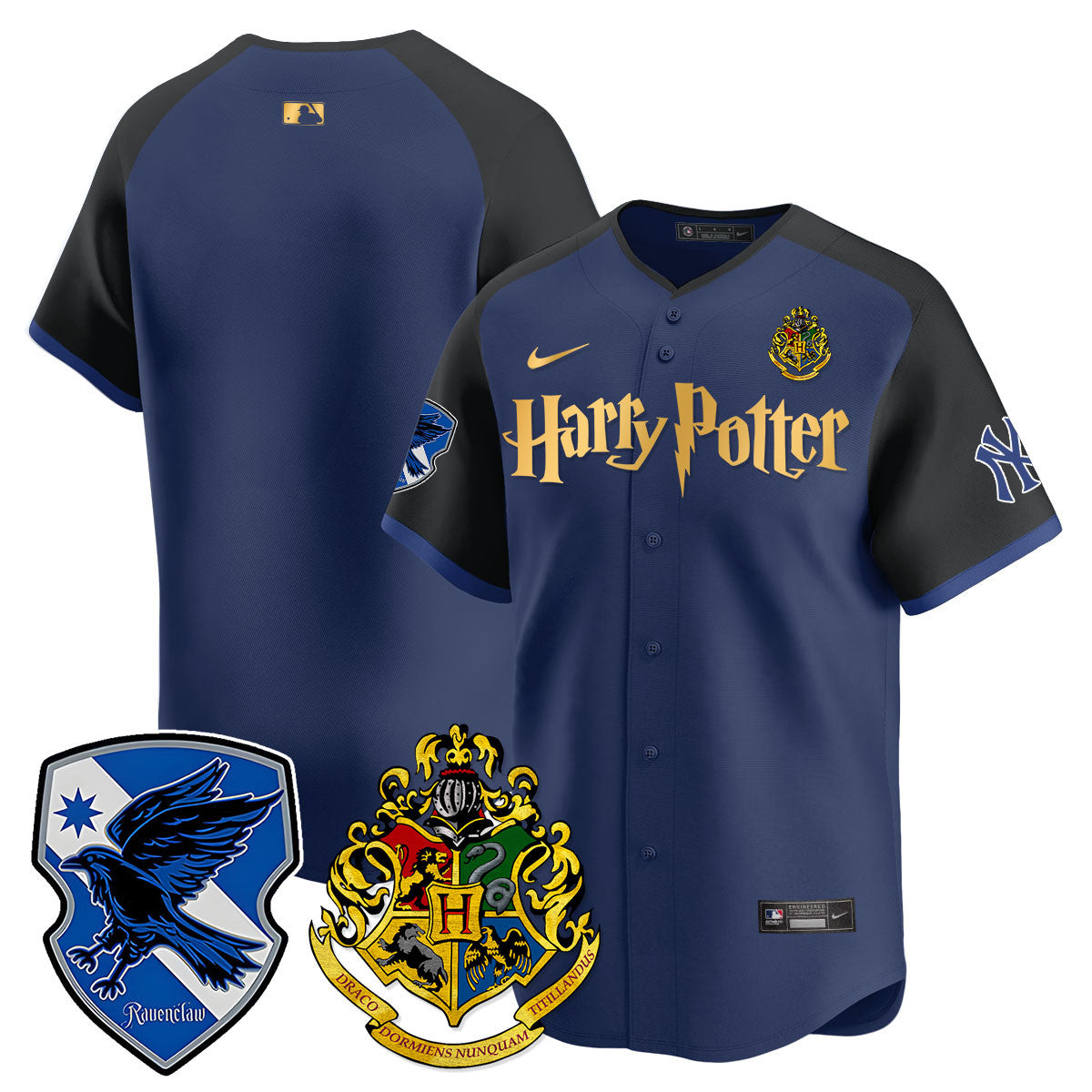 Men's Yankees Harry Potter 2024 Limited Jersey - All Stitched