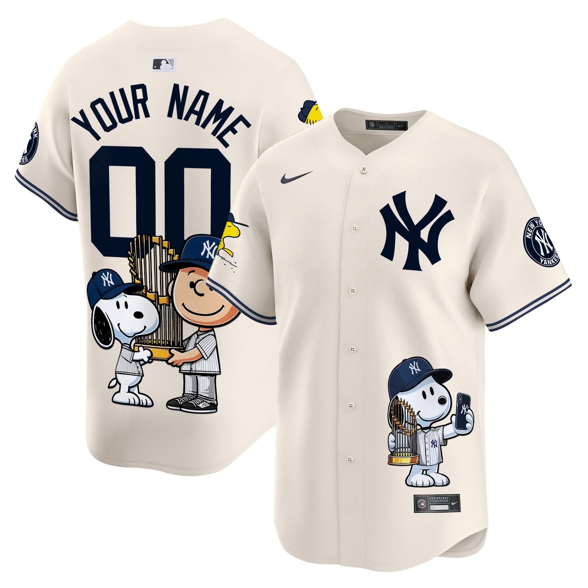 Unisex NYY Vapor Premier Limited Custom Jersey - Printed