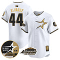 HA 1999 Throwback 35th & Astrodome Patch Vapor Premier Limited Jersey - Stitched
