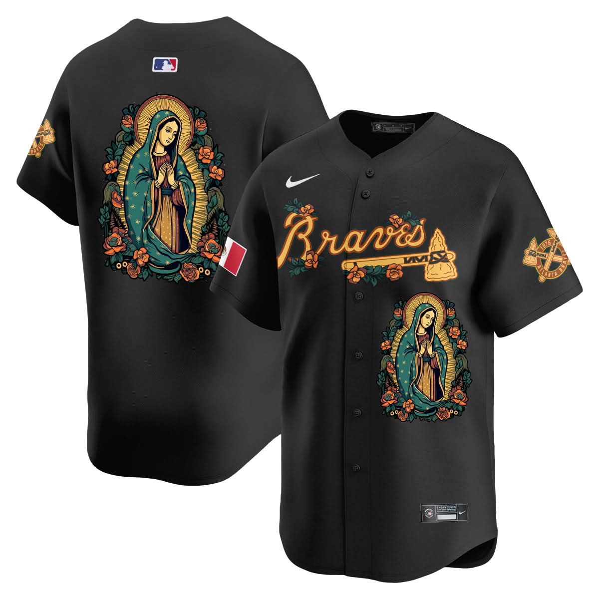 AB Mexico Guadalupe Vapor Premier Limited Jersey - Printed