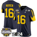 MW 2024 CFP & National Champions Patch Vapor Limited Jersey