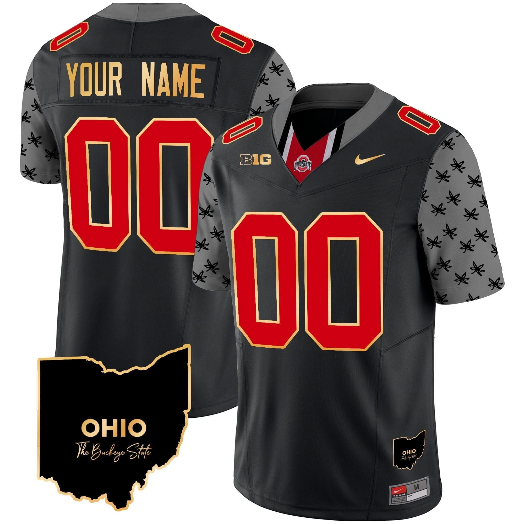 OSB 2024 Home Patch Gold Trim Vapor Limited Custom Jersey V2