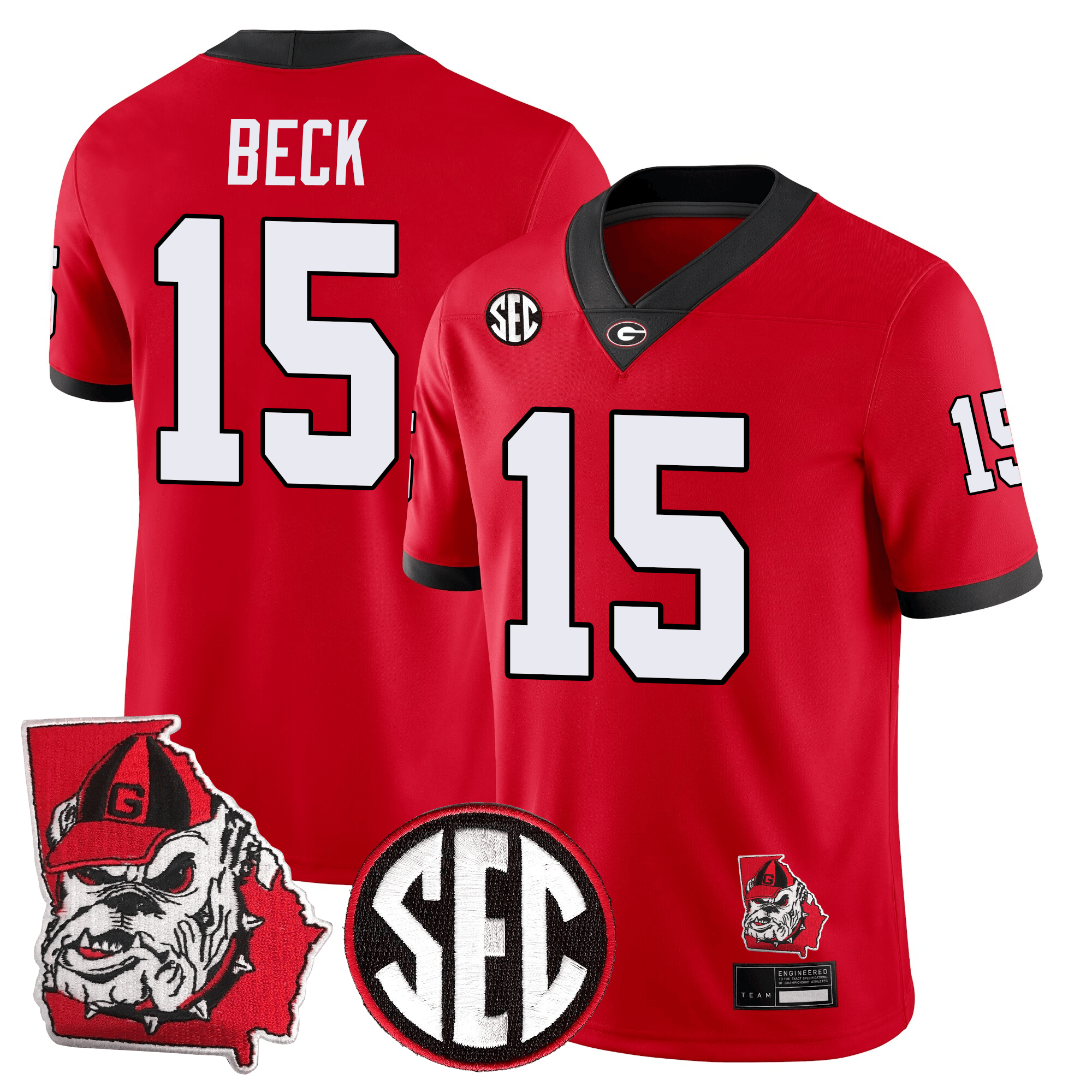 GB Football 24/25 Jersey - Georgia State Map Patch