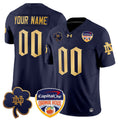NDFI 2024 Orange Bowl Patch Vapor Limited Custom Jersey V2