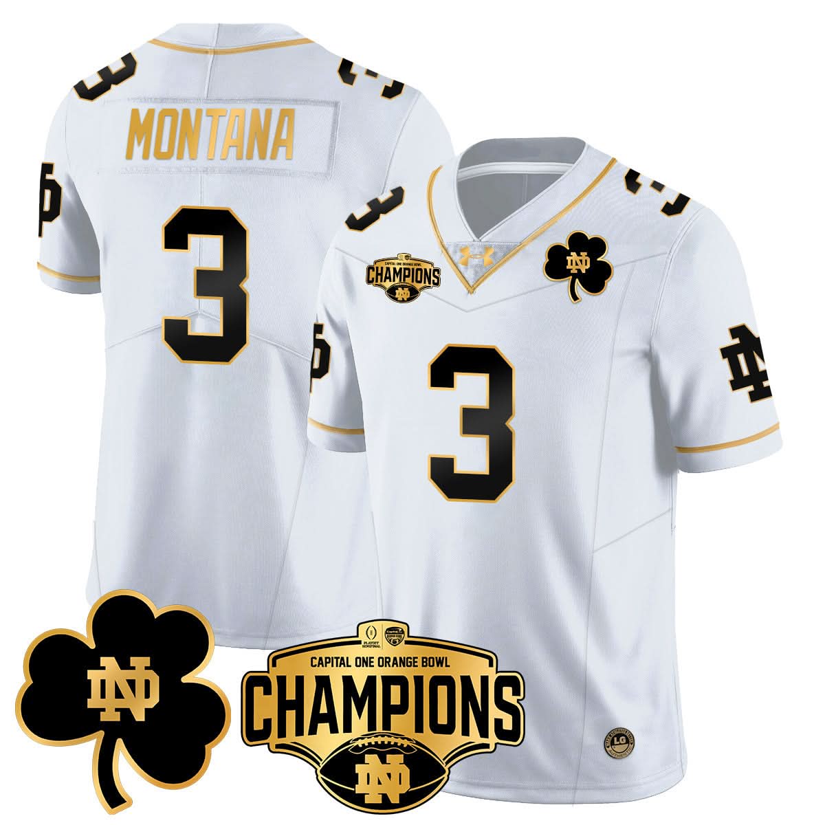 NDFI 2025 Orange Bowl Champions Jersey N5