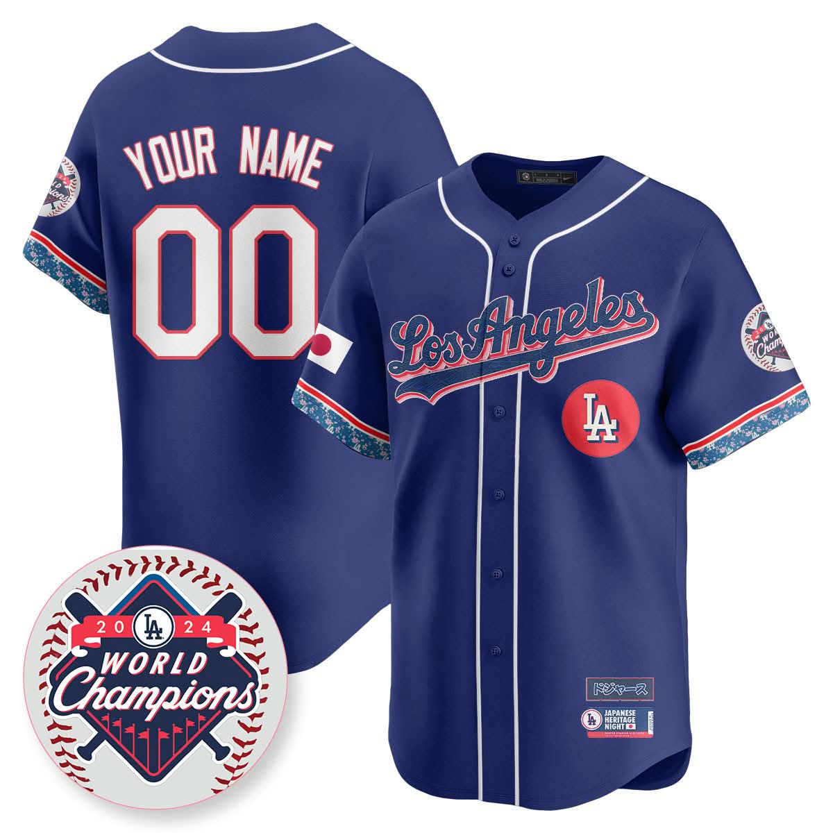 LAD Japanese Heritage Night Jersey - Stitched