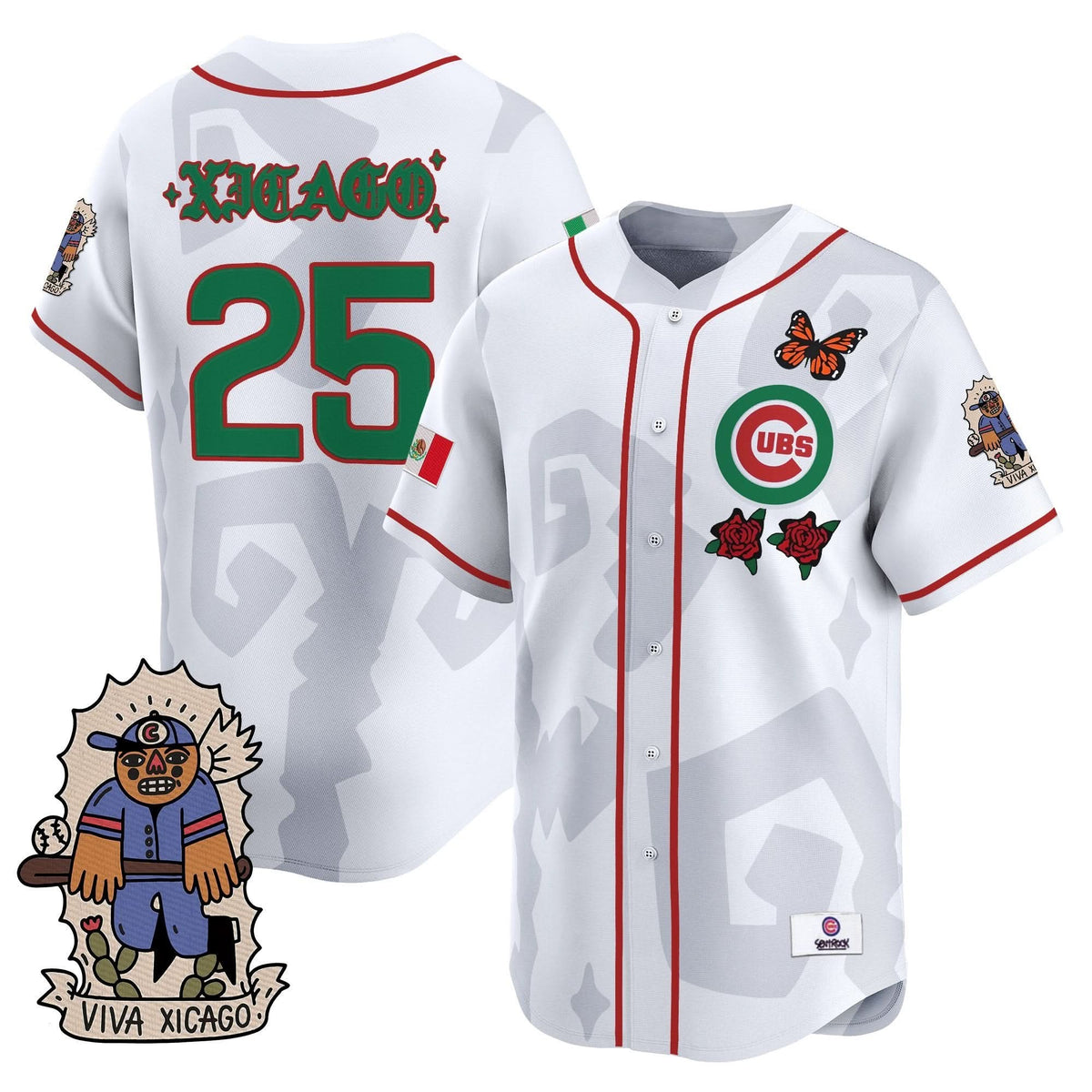 2025 CC Mexican Heritage Vapor Premier Limited Jersey - Stitched