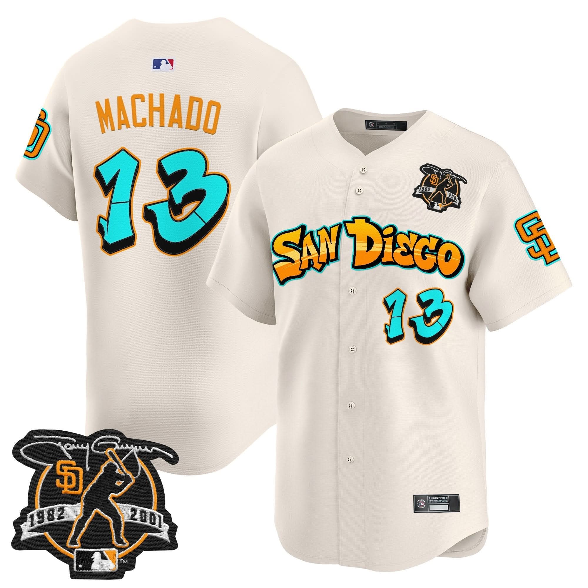 SDP 'Graffiti Barrio Edition' Vapor Premier Limited Jersey - Stitched