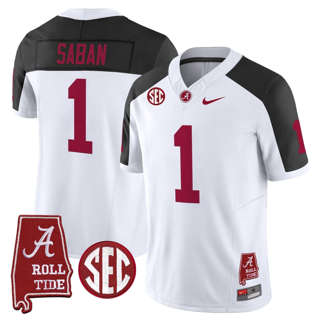 ACT Throwback Vapor Limited Jersey - Alabama Map