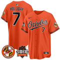 Jackson Holliday Baltimore Orioles “30th Anniversary of 2131” Jersey - All Stitched