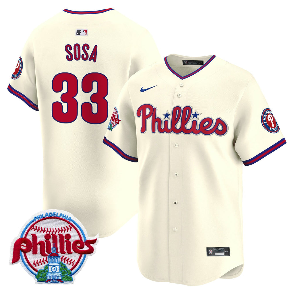 Men's Philadelphia Phillies 2025 Vapor Premier Limited Jersey - All Stitched