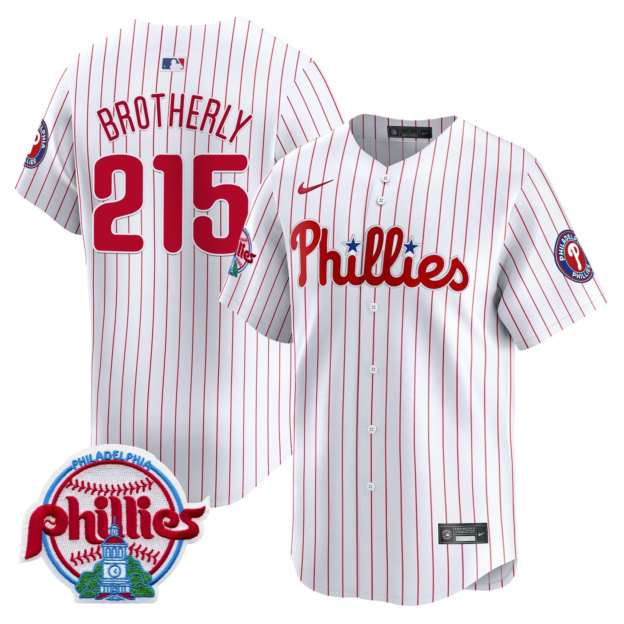 Men's Philadelphia Phillies 2025 Vapor Premier Limited Jersey - All Stitched