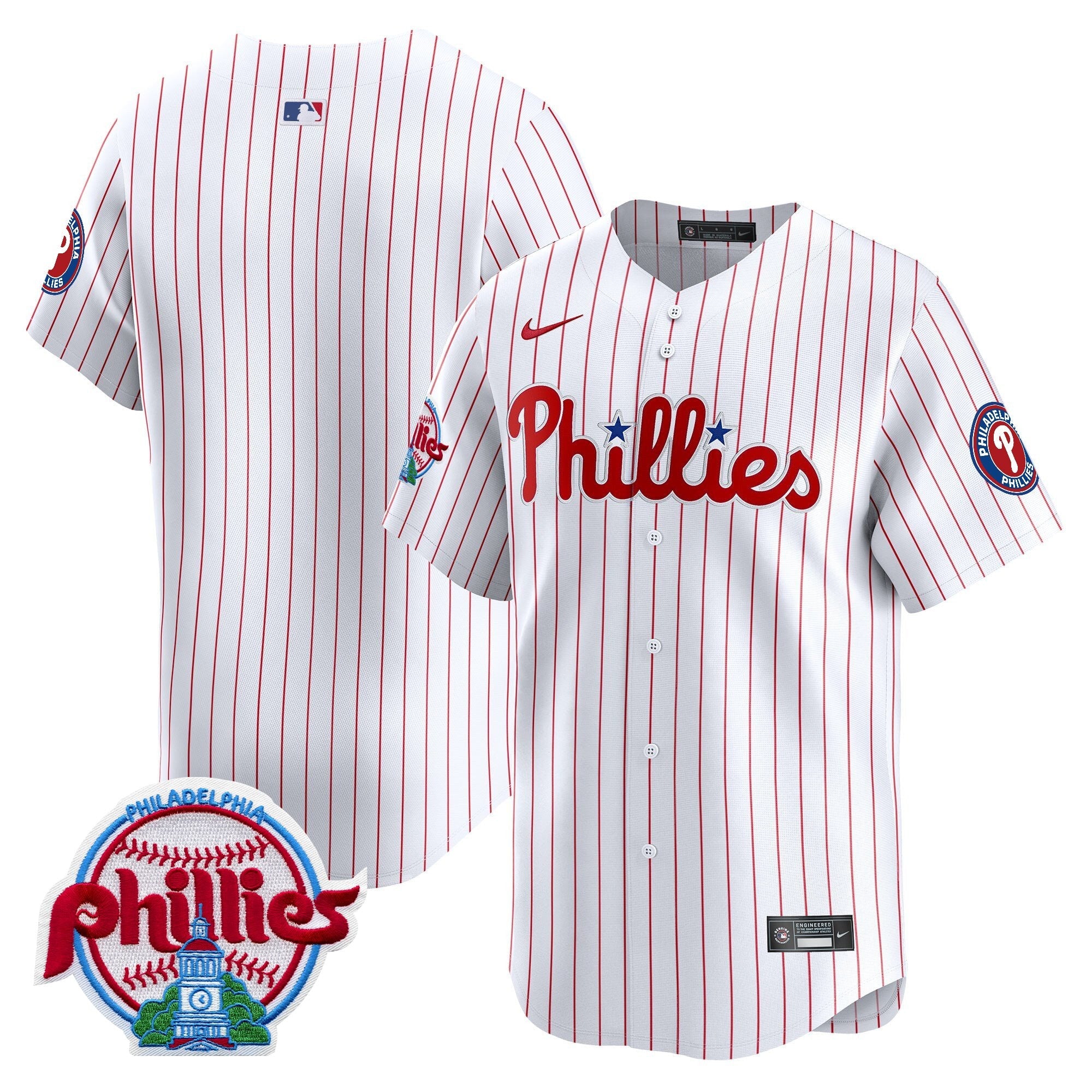 Men's Philadelphia Phillies 2025 Vapor Premier Limited Jersey - All Stitched