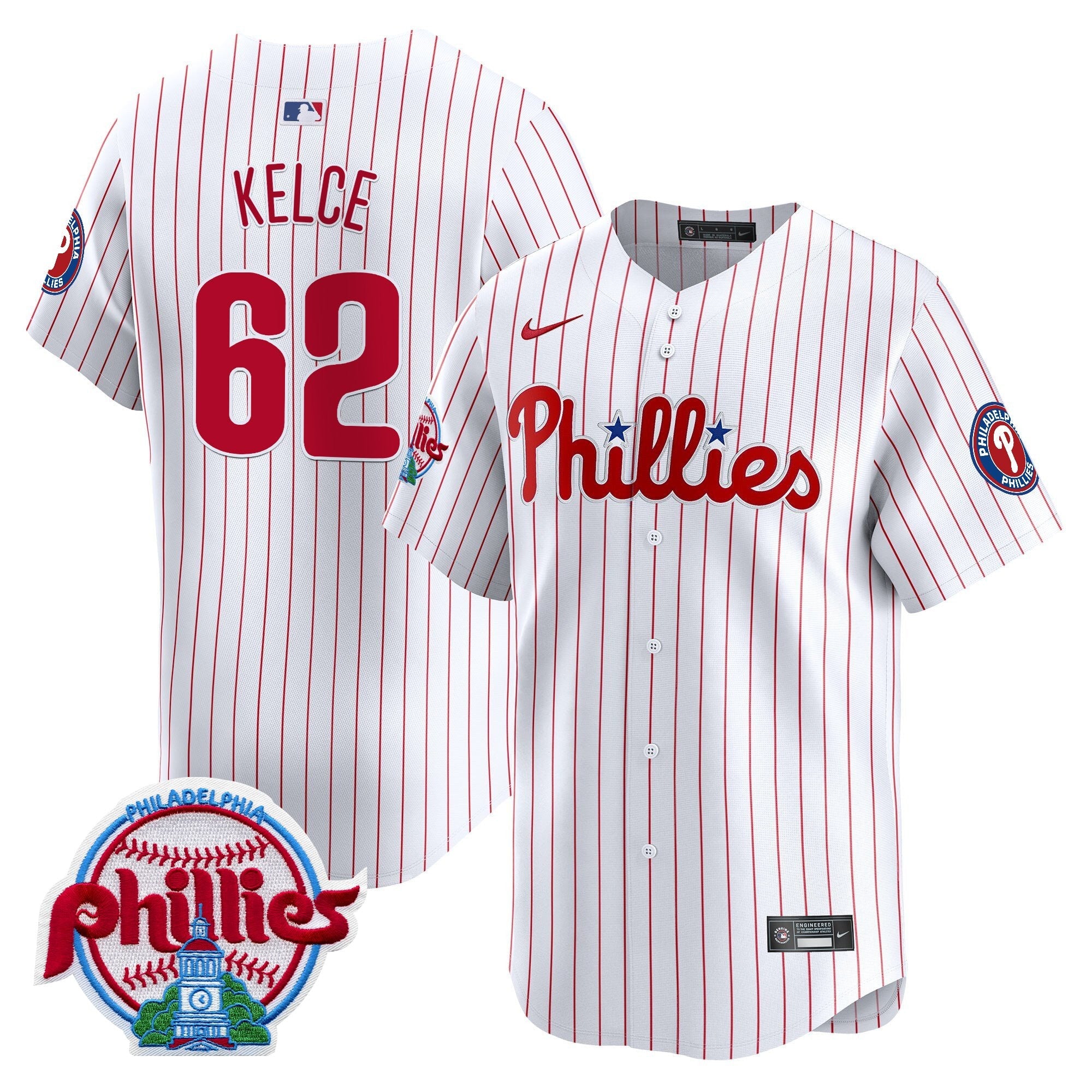 Men's Philadelphia Phillies 2025 Vapor Premier Limited Jersey - All Stitched