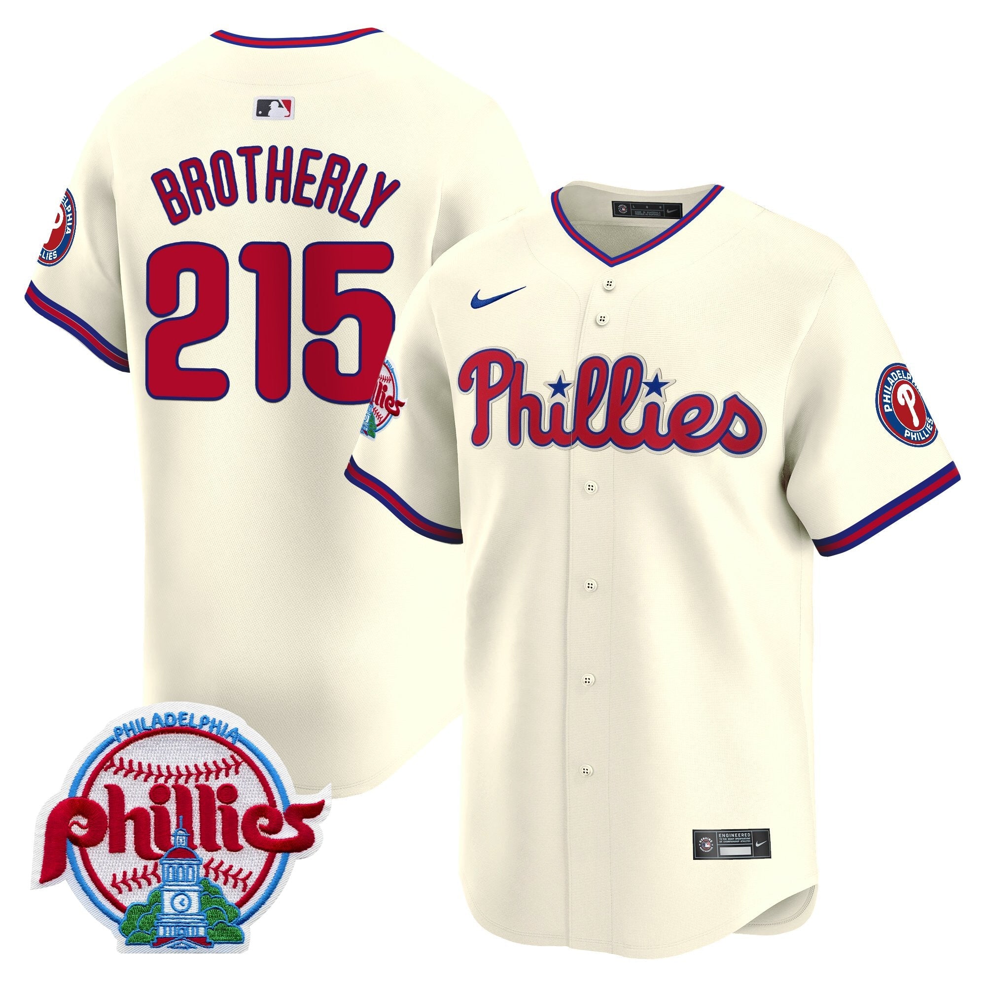 Men's Philadelphia Phillies 2025 Vapor Premier Limited Jersey - All Stitched
