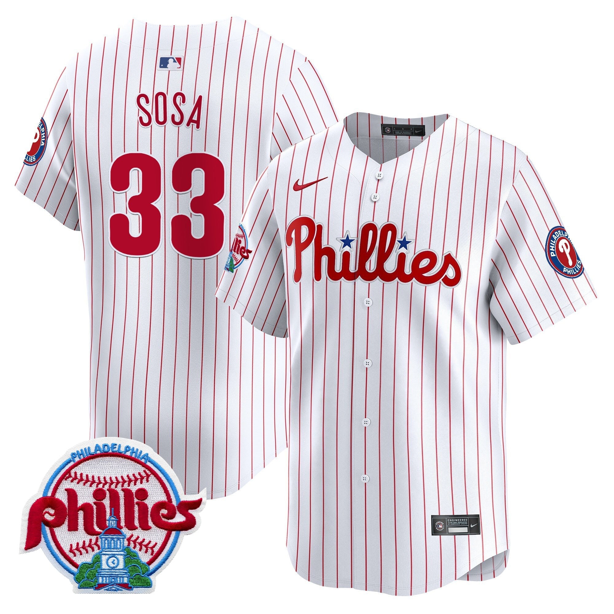 Men's Philadelphia Phillies 2025 Vapor Premier Limited Jersey - All Stitched