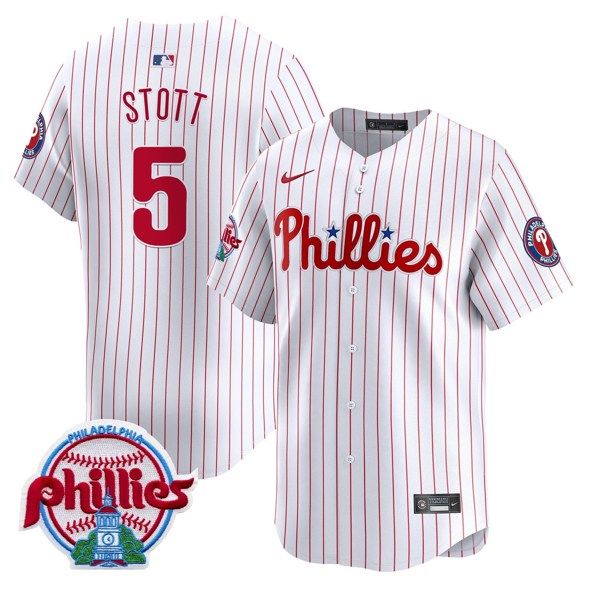 Men's Philadelphia Phillies 2025 Vapor Premier Limited Jersey - All Stitched