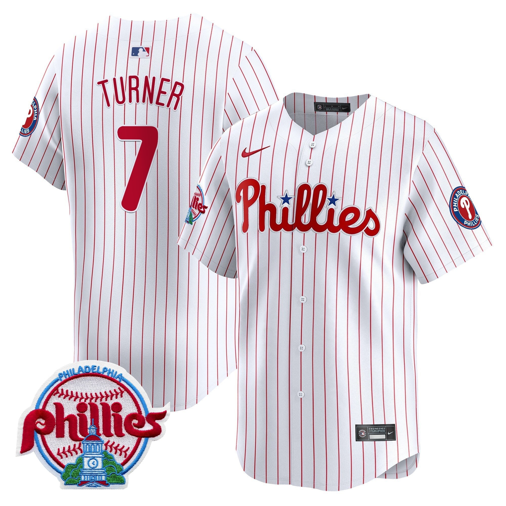 Men's Philadelphia Phillies 2025 Vapor Premier Limited Jersey - All Stitched
