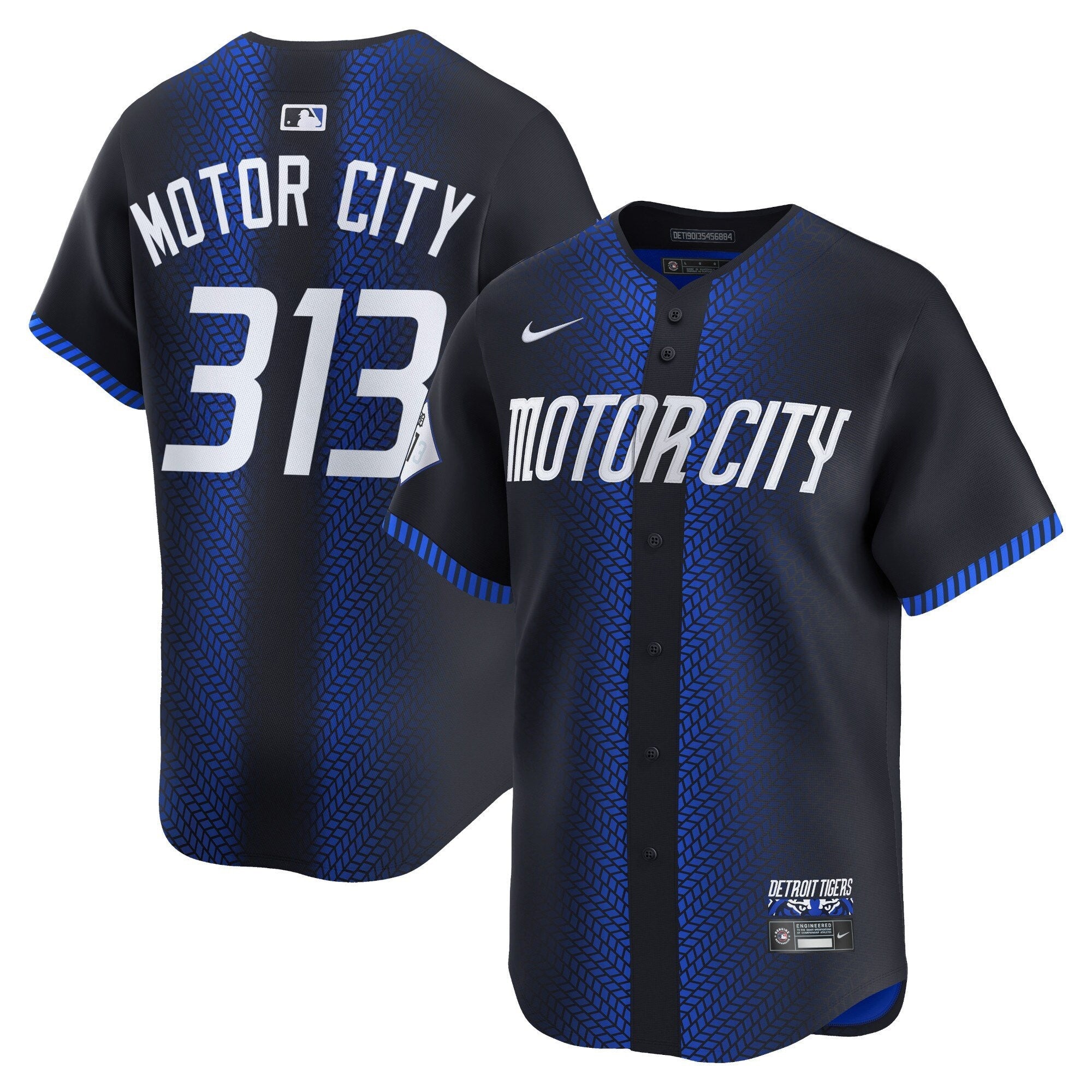 Men's Detroit Tigers 2025 Vapor Premier Limited Jersey - All Stitched