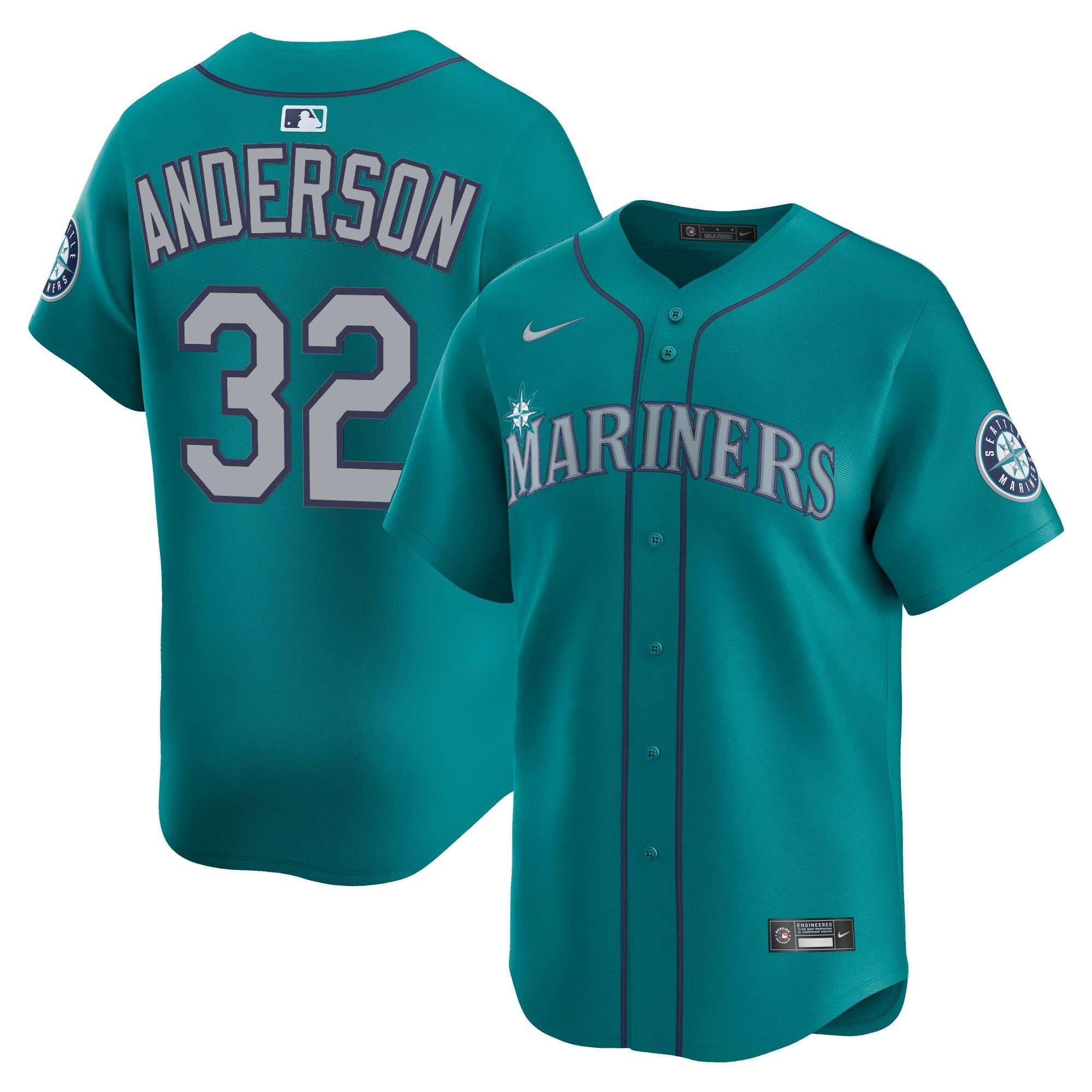 Men's Seattle Mariners 2025 Vapor Premier Limited Jersey V2 - All Stitched