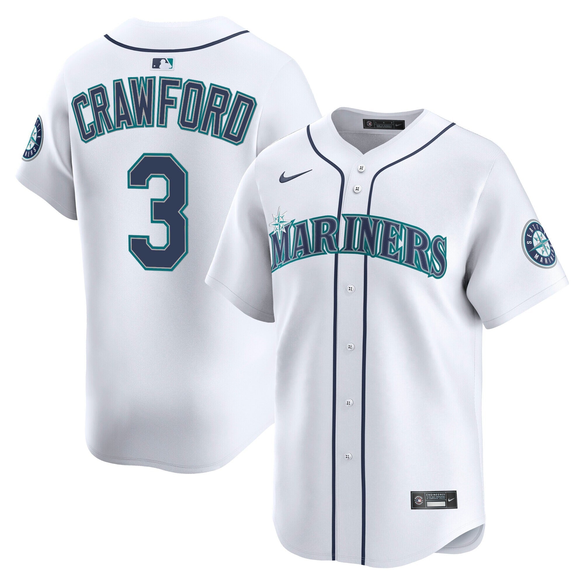 Men's Seattle Mariners 2025 Vapor Premier Limited Jersey V2 - All Stitched