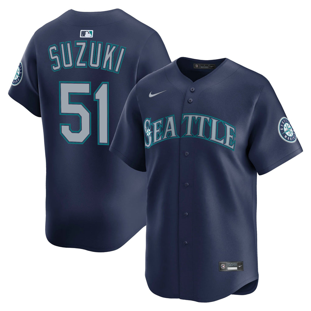 Men's Seattle Mariners 2025 Vapor Premier Limited Jersey V2 - All Stitched