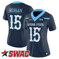Women's Jackson State Tigers 2025 Vapor Limited Jersey V2 - All Stitched