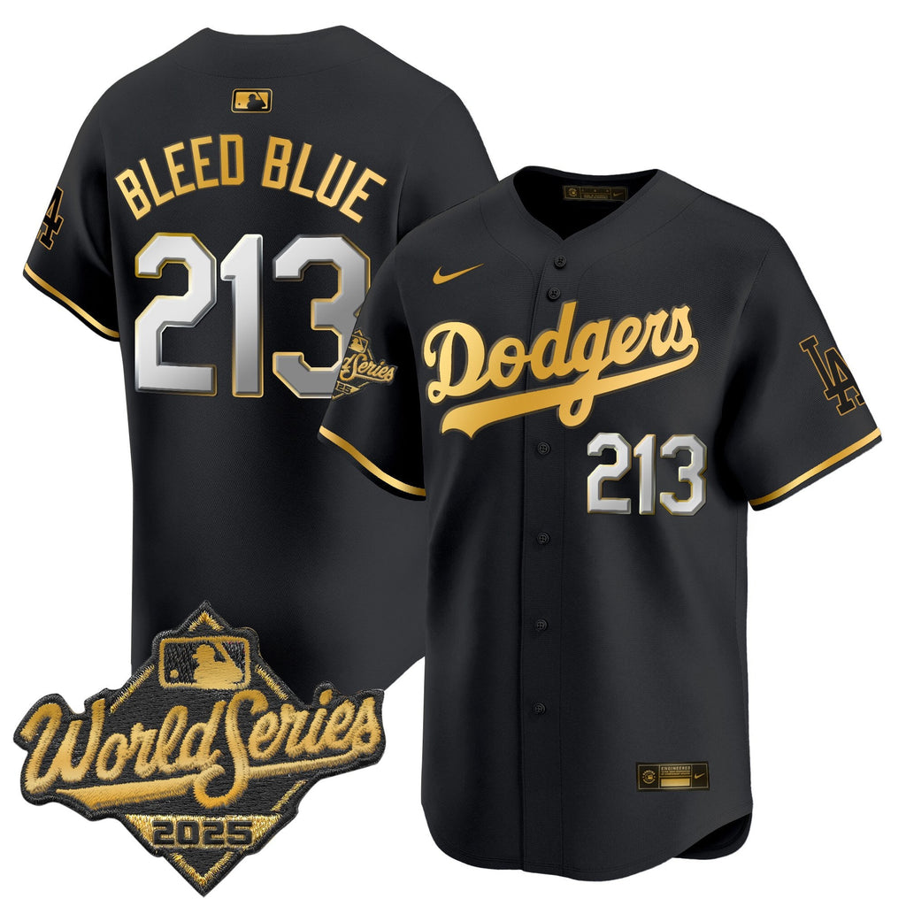 Men's Dodgers 2025 World Series Vapor Premier Limited Jersey - All Stitched