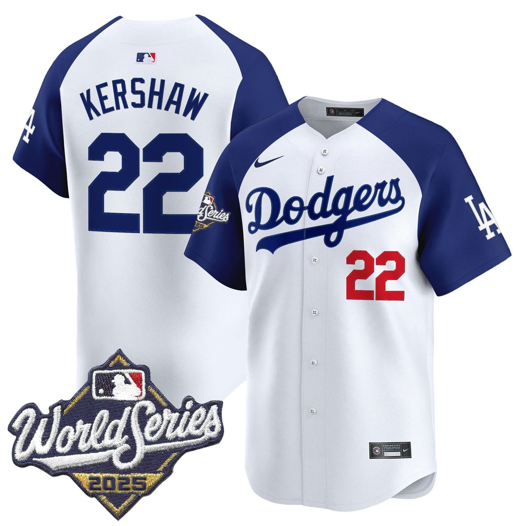 Men's Dodgers 2025 World Series Vapor Premier Limited Jersey - All Stitched
