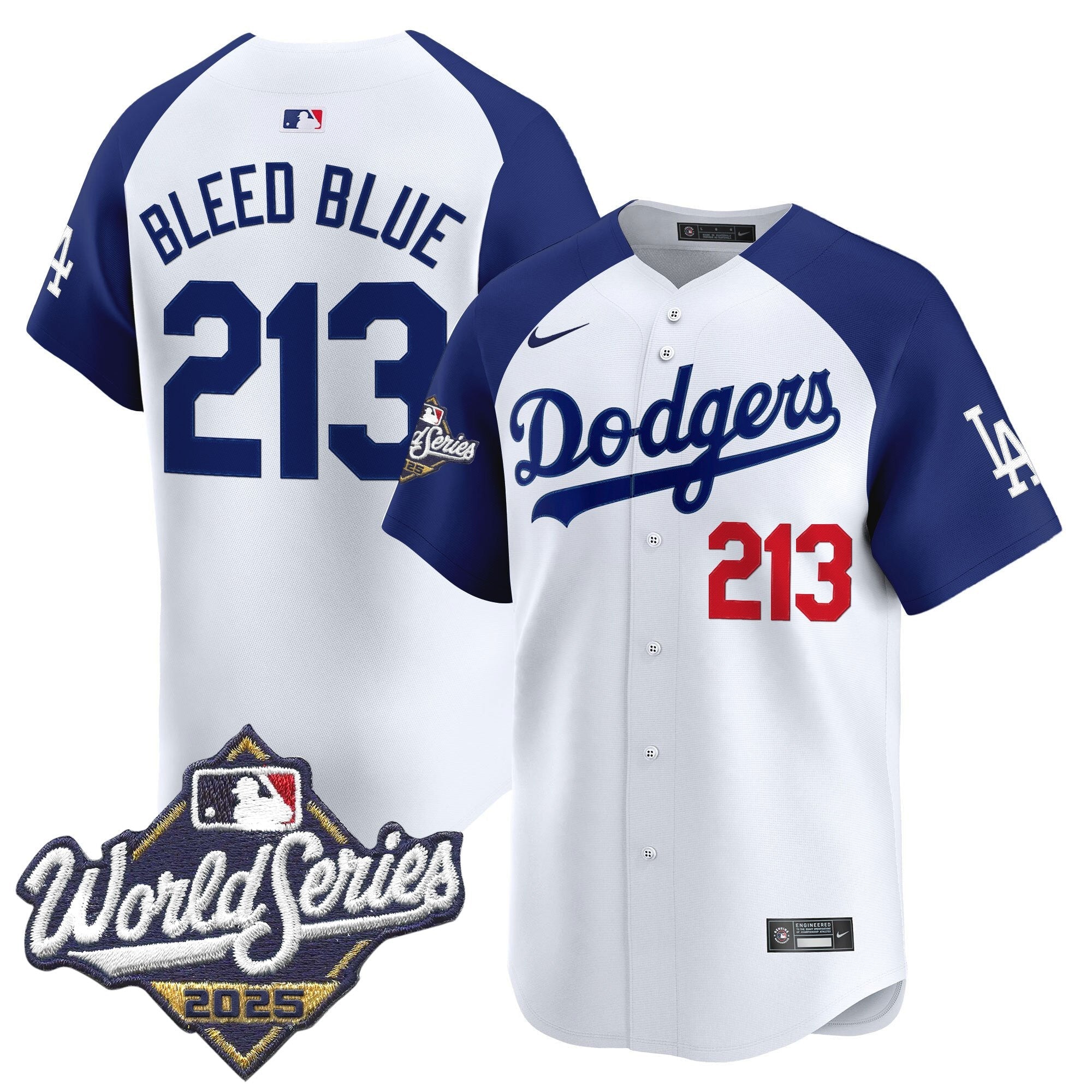 Men's Dodgers 2025 World Series Vapor Premier Limited Jersey - All Stitched