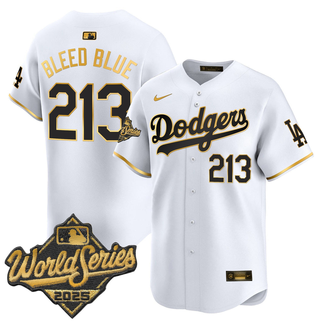 Men's Dodgers 2025 World Series Vapor Premier Limited Jersey - All Stitched
