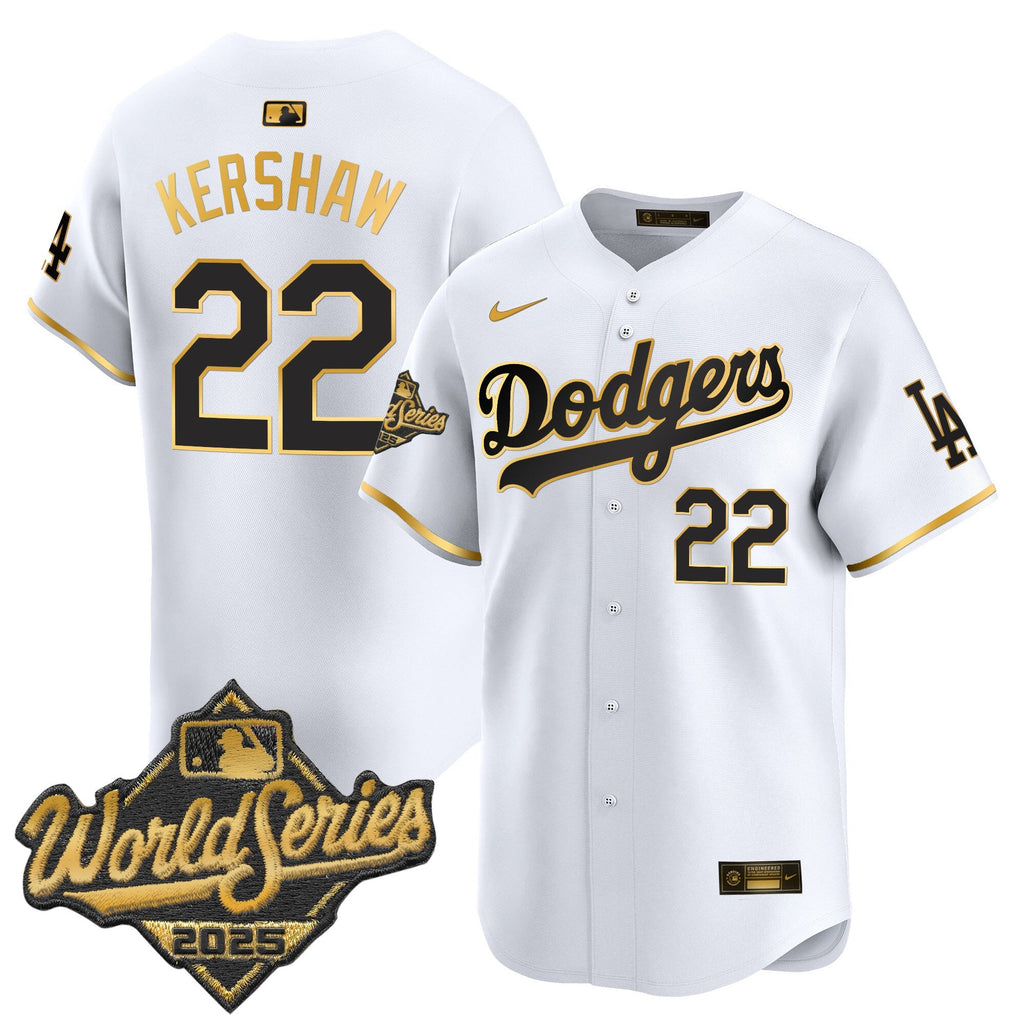 Men's Dodgers 2025 World Series Vapor Premier Limited Jersey - All Stitched