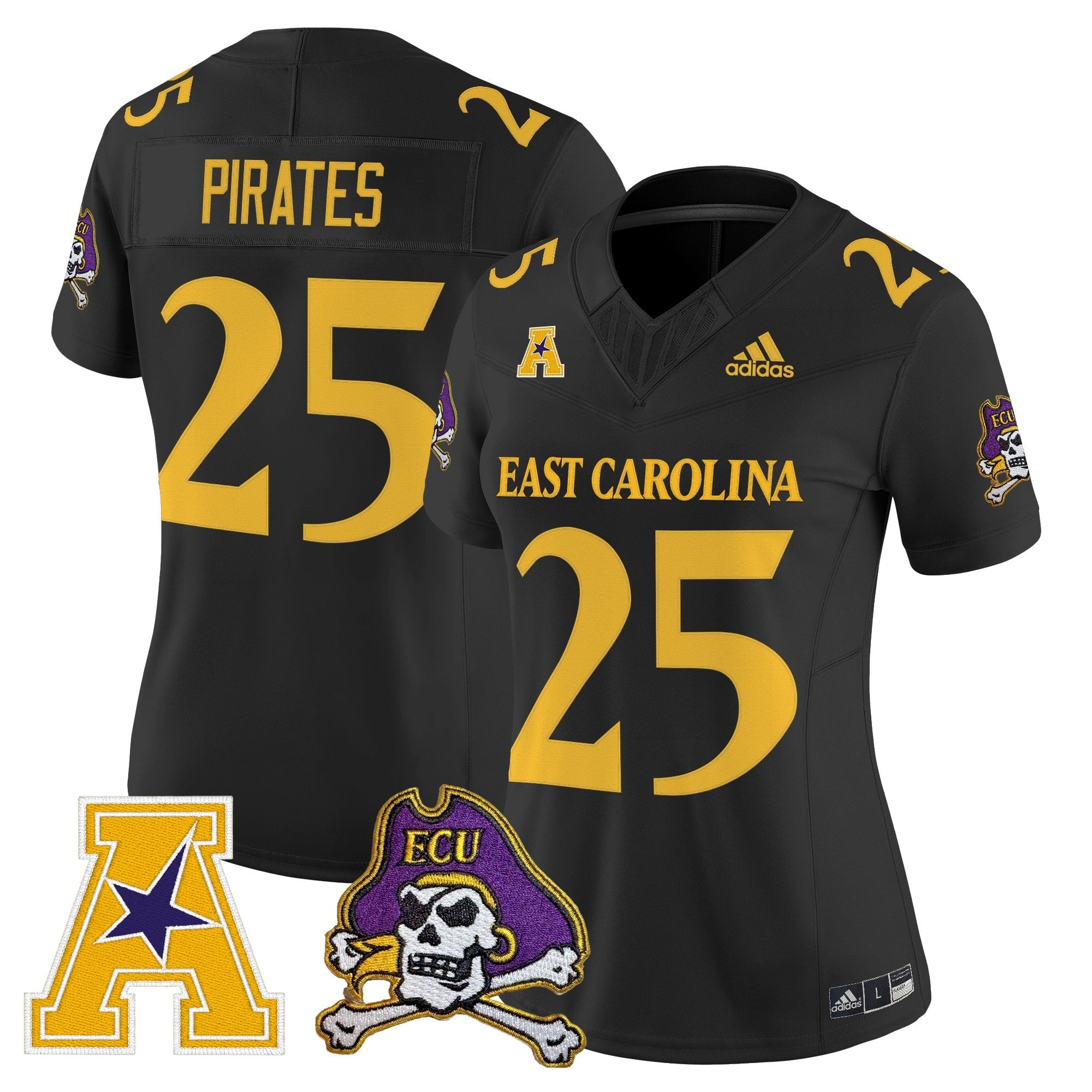 Women's East Carolina Pirates 2025 Vapor Limited Jersey - All Stitched