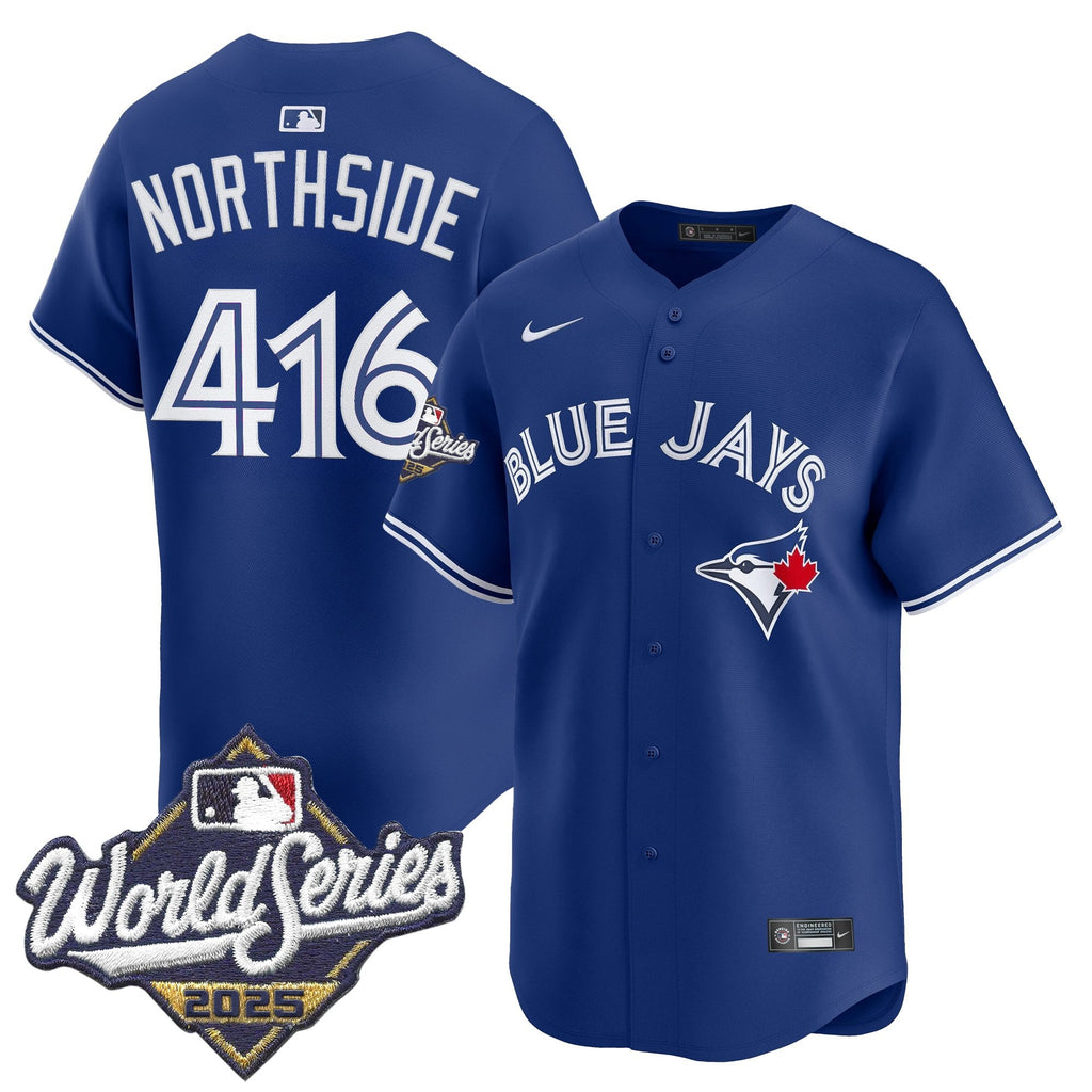 Men's Toronto Blue Jays 2025 World Series Vapor Premier Limited Jersey - All Stitched