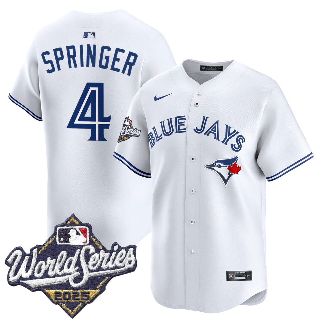 Men's Toronto Blue Jays 2025 World Series Vapor Premier Limited Jersey - All Stitched