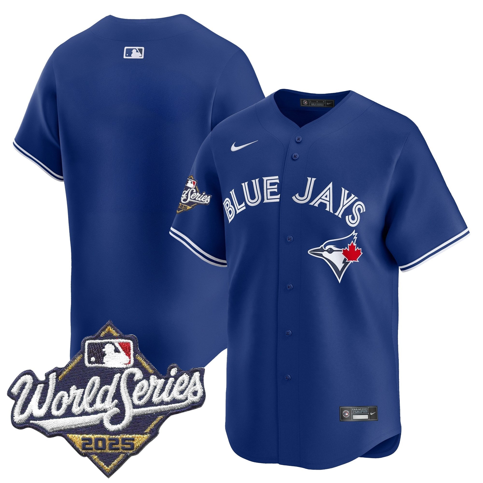 Men's Toronto Blue Jays 2025 World Series Vapor Premier Limited Jersey - All Stitched