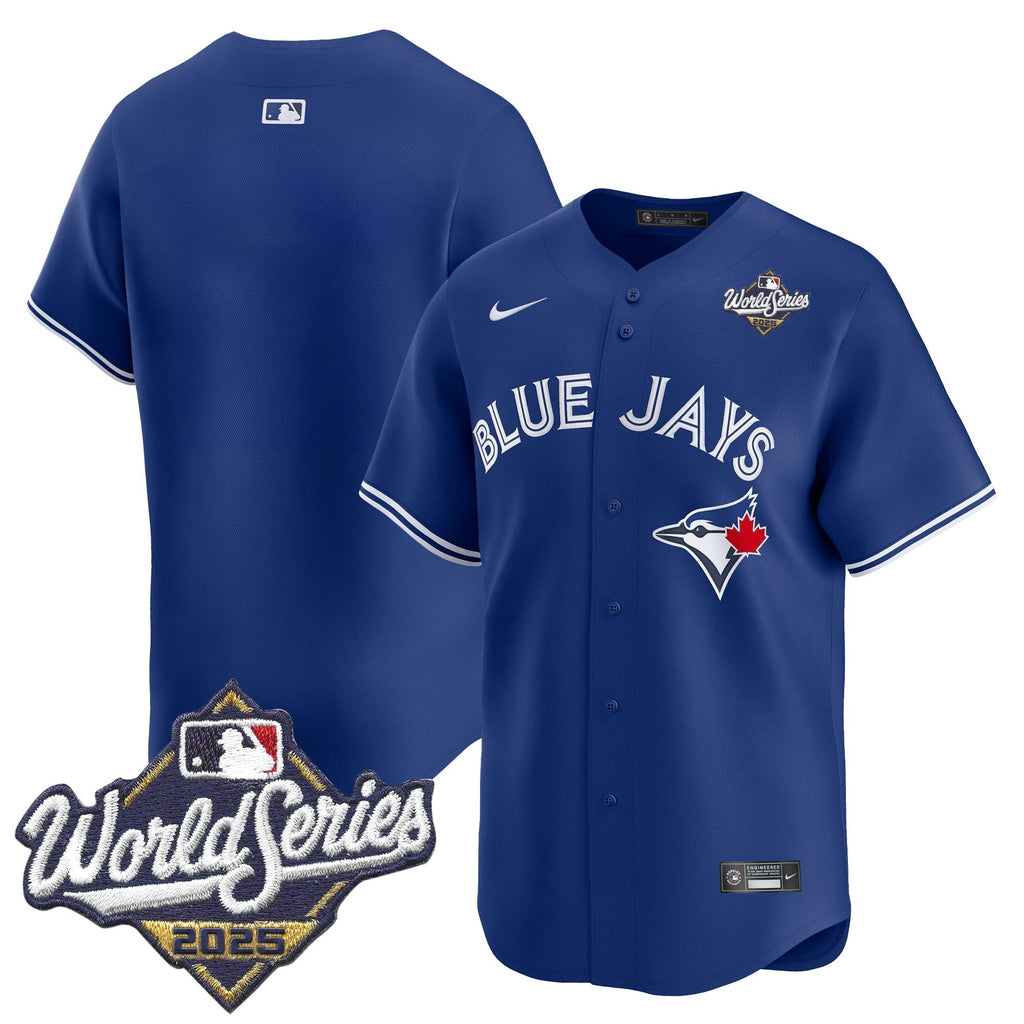 Men's Toronto Blue Jays 2025 World Series Vapor Premier Limited Jersey V2 - All Stitched