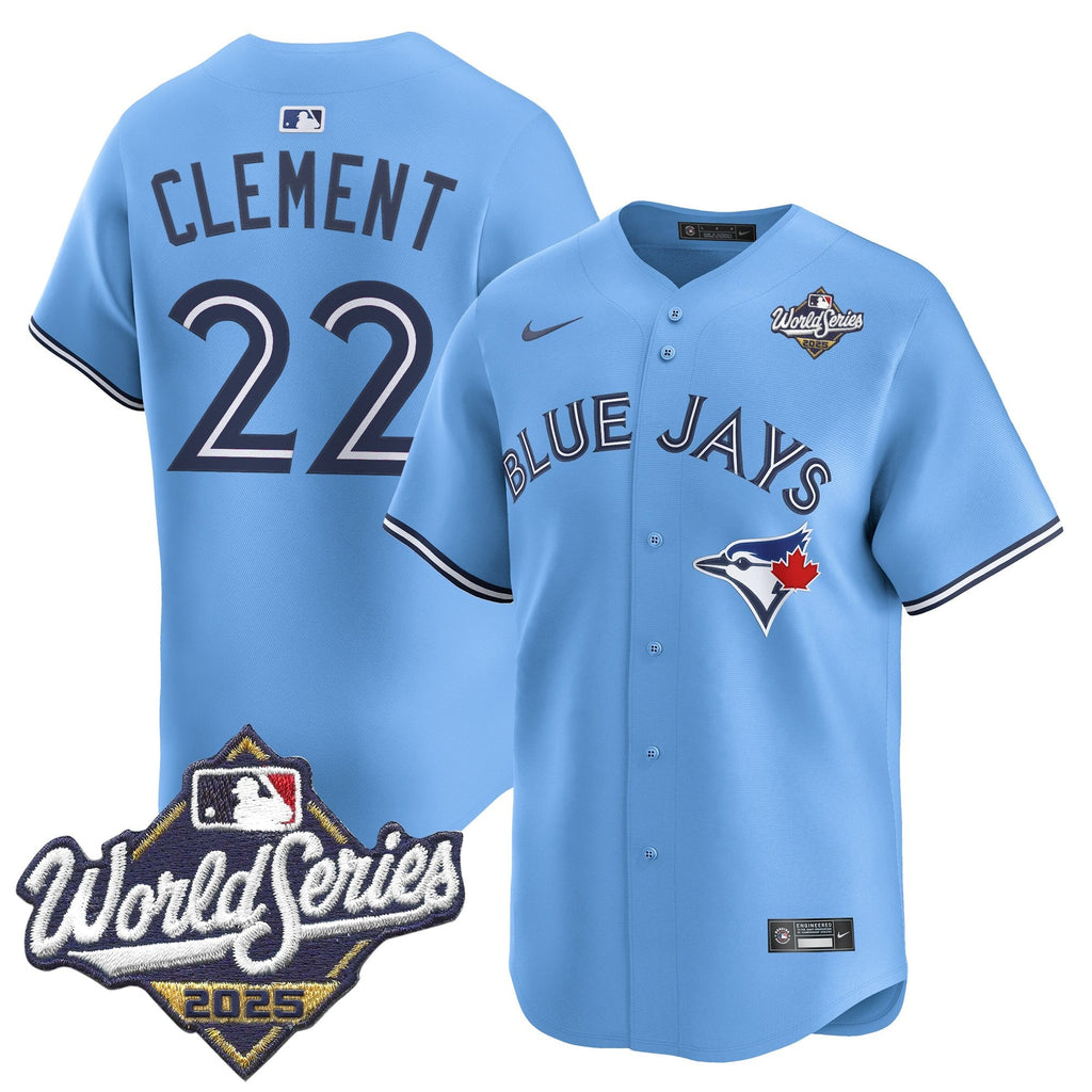 Men's Toronto Blue Jays 2025 World Series Vapor Premier Limited Jersey V2 - All Stitched