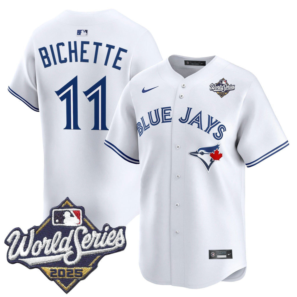 Men's Toronto Blue Jays 2025 World Series Vapor Premier Limited Jersey V2 - All Stitched